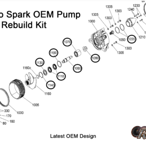 Sea-Doo Spark OEM Pump Rebuild Kit