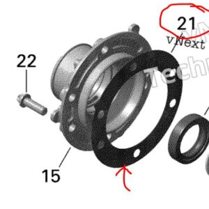 Sea-Doo Spark PTO Cover Gasket 420450080